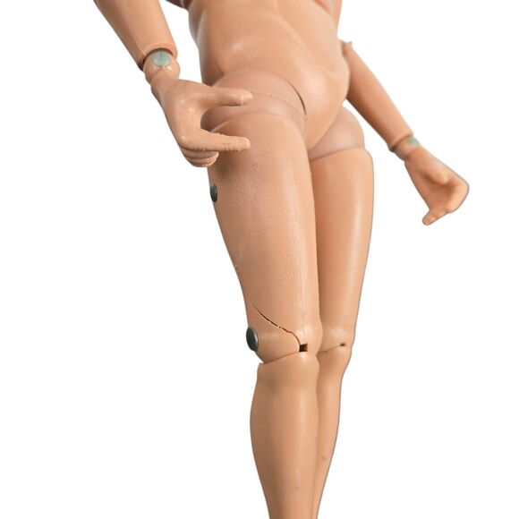 Vintage Hasbro 1964 GI Joe Action Figure Flocked Fuzzy Hair Fully Jointed 11.5" - Picture 14 of 14